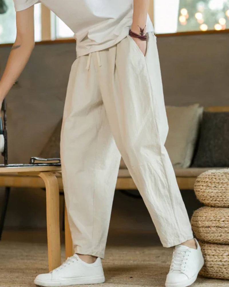 Velarre Cancun Cotton Trousers
