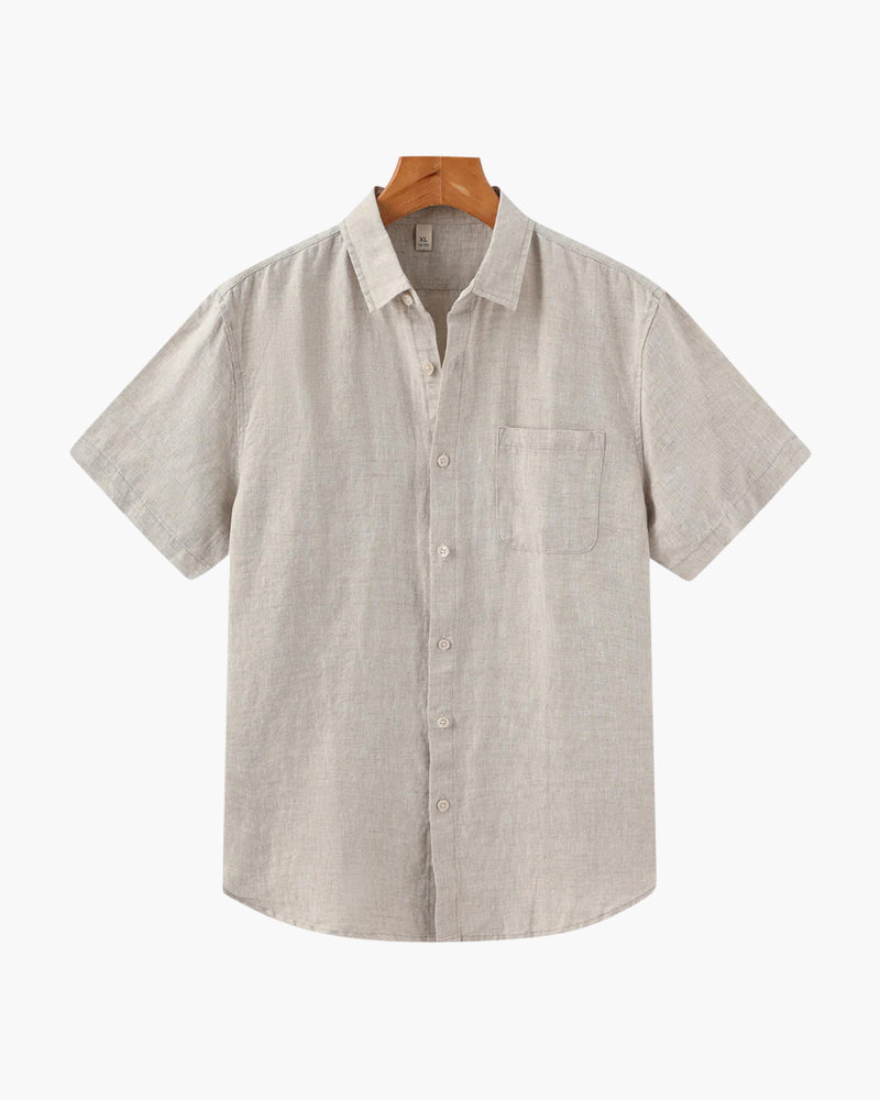 Velarre Cape Town Linen Short Sleeve Shirt