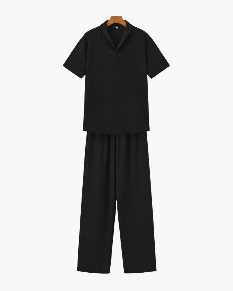 Velarre Polo & Trousers Set