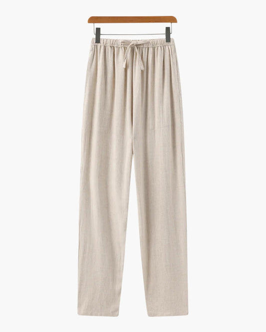Velarre Marrakech Linen Slim Trousers