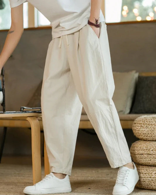 Velarre Cancun Cotton Trousers