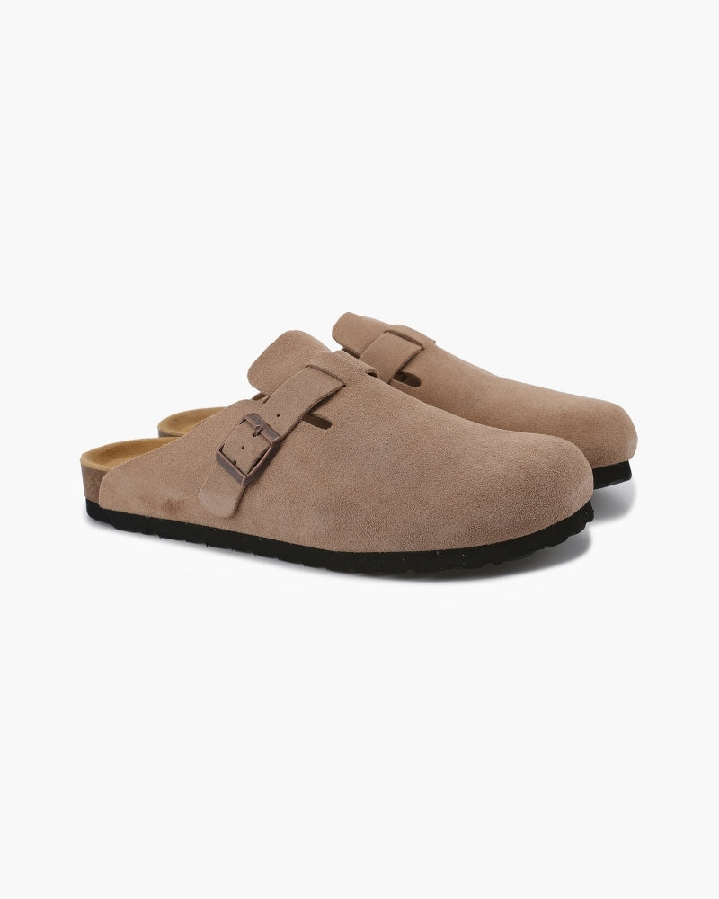 Velarre Suede Clogs