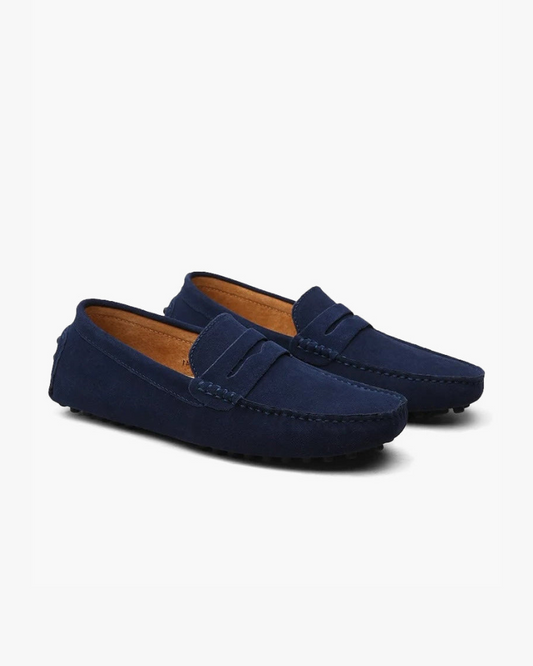 Velarre Suede Driver Loafers