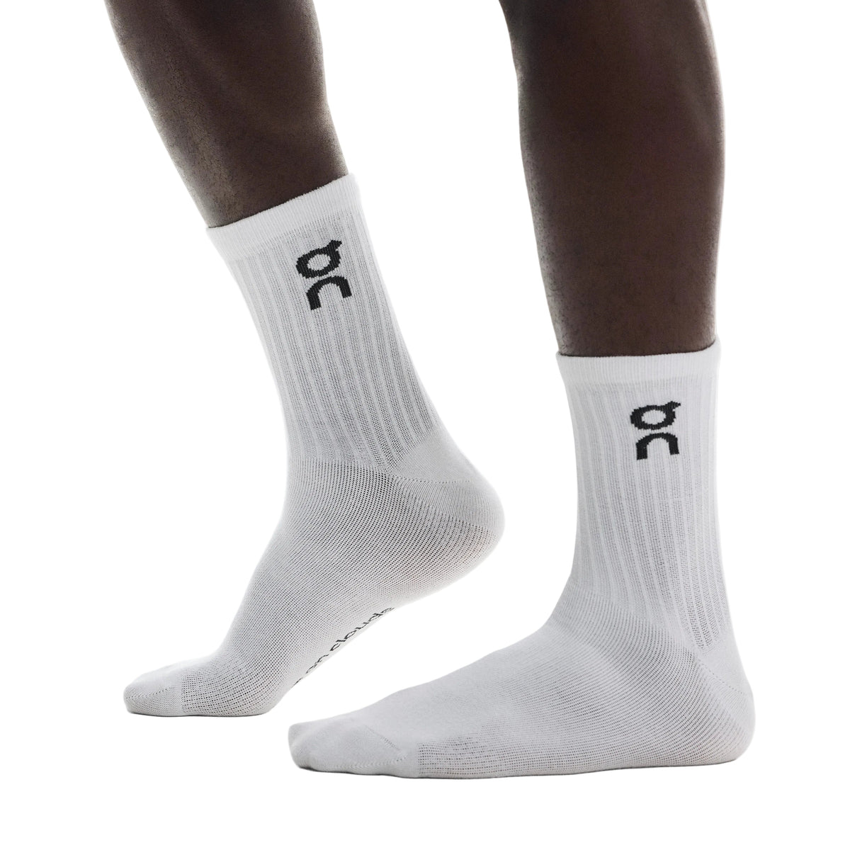 Logo Sock High 3-Pack in White - S (UK 6-8.5)