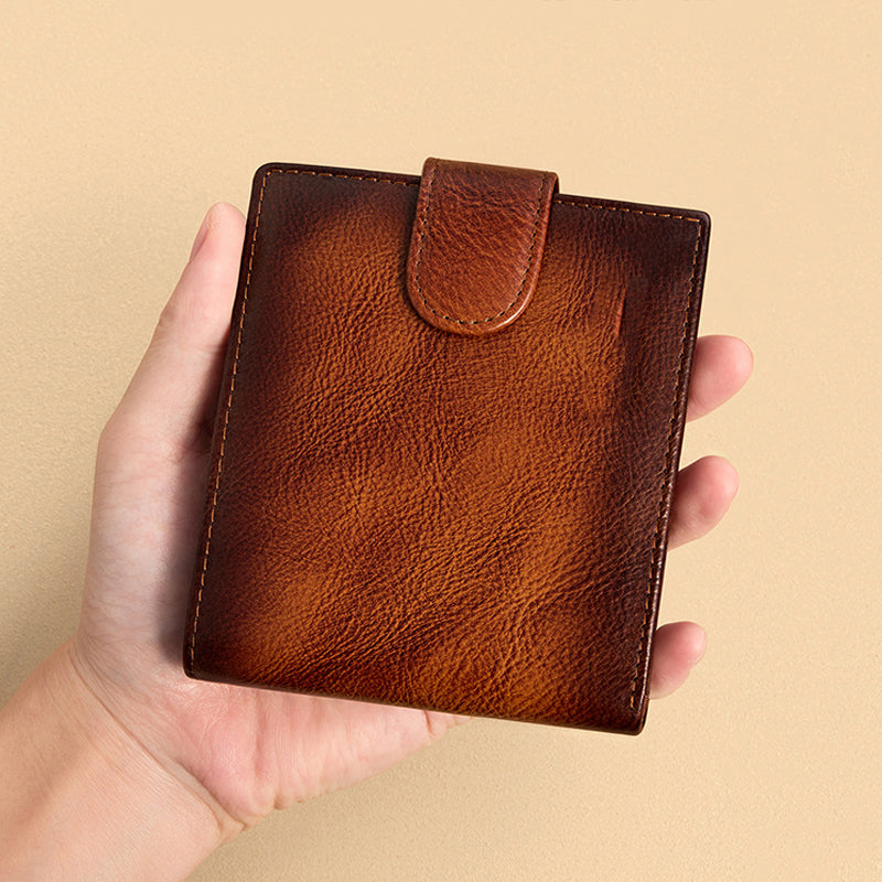 Velarre Men's Vintage RFID Blocking Wallet